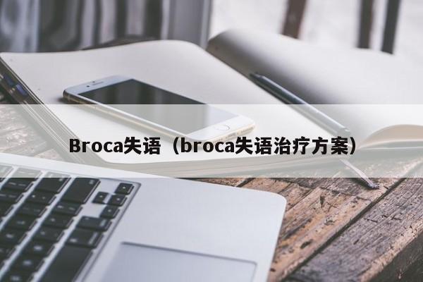 Broca失语（broca失语治疗方案）